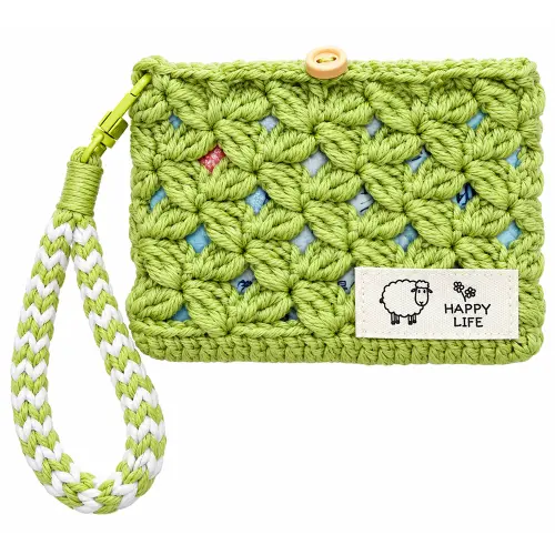 Custom Handmade Crochet Card Holder